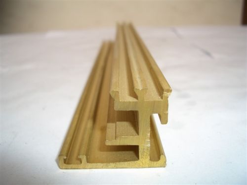 Brass Door Window Frame Profiles, Length : 2m, 2.5m, 3m, 4m
