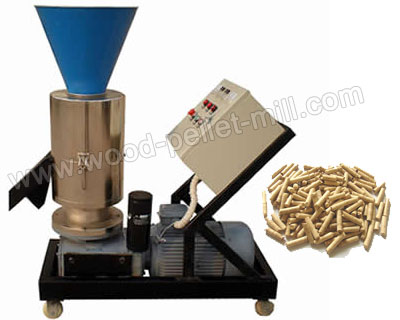 Electric Flat Die Wood Pellet Mill, Brand Name : AMS