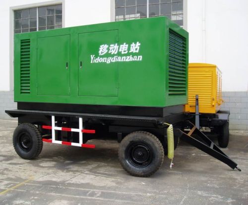 Silent Trailer Diesel Generator