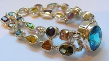 Semi Precious Stone Studded Jewellery
