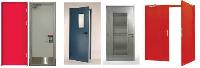 Hinged Powder Coated Steel Fire Rated Metal Door, For Home, Hotel, Mall, Office, Style : Customized