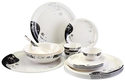 British Cheff Plain Ceramic Crockery Set For Dyning