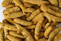 Turmeric finger, Drying Process : Sun Dry