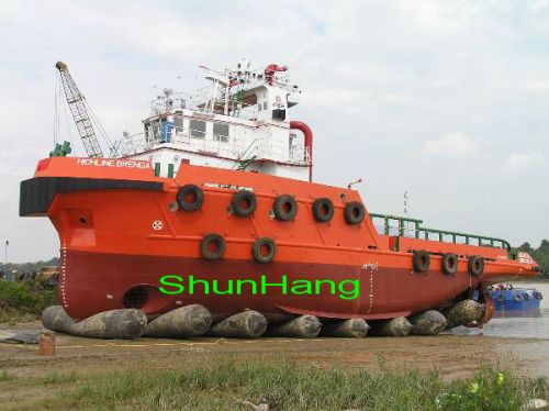 Rubber Marine Airbag For Ship, Brand Name : shunhang