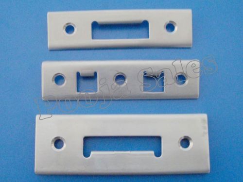 Hook Striker Plate, Folding Shootbolt Striker Plate, Hook Center Striker Plate.