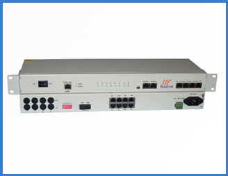 Voice Phone Over Fiber Multiplexer, Brand Name : baudcom