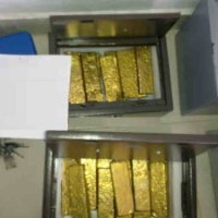 Au gold bar, Shape : Rectangular