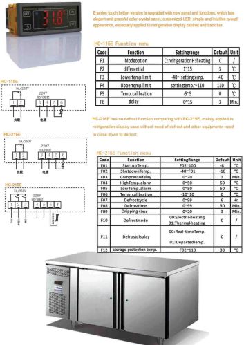 LED Touch Button Microcomputer Temperature Controller