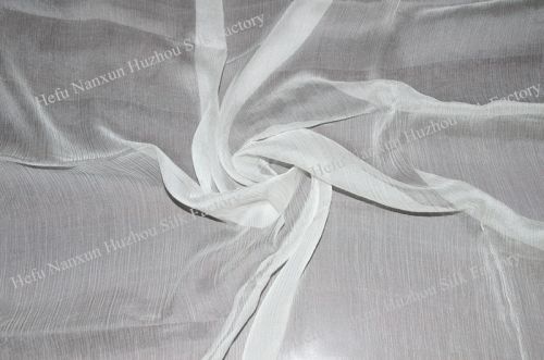 100% Silk Crinkle Georgette Fabric, Brand Name : Minfei