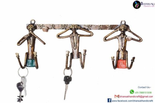 Bhansalihandicraft Gandhi Key Hanger