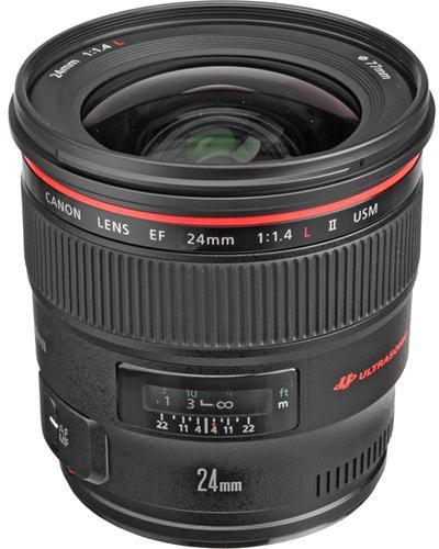 Canon Ef 24mm F/1.4l Ii Usm Autofocus Lens