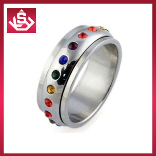 Rainbow Fashion Rings, Brand Name : KSF