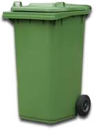 WKCC 2 Wheeled Dustbin 120L