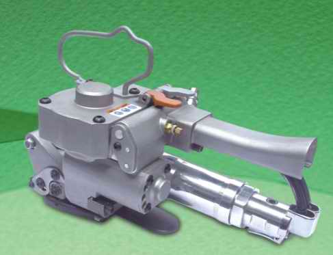 Pneumatic strapping tools