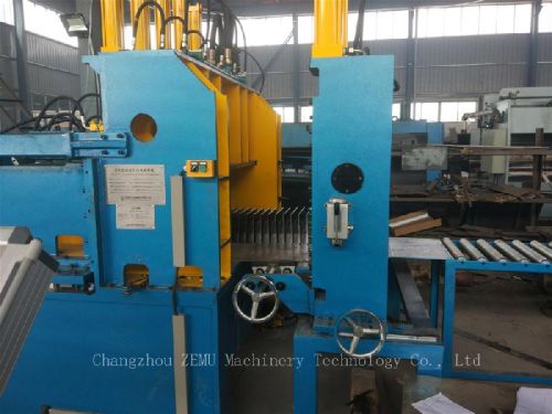 Transformer Tank Fin Fold Machine, Brand Name : ZEMU