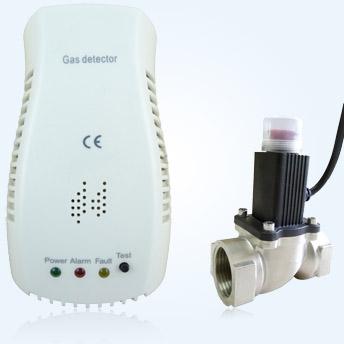 Practical Combustible Gas Detector With Solenoid Valve