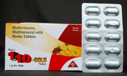 1 To 10 Gold Tablets, Packaging Type : Stripes