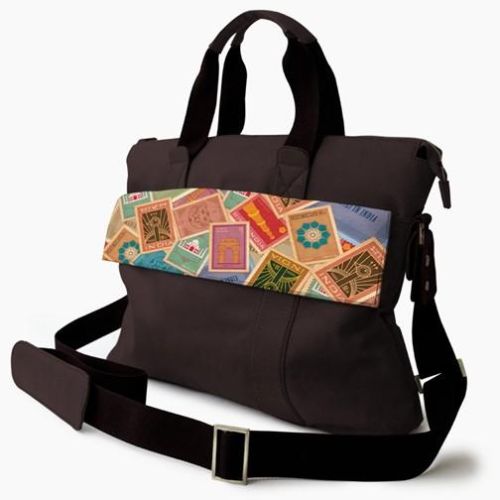 Indian Stamps Laptop Bag