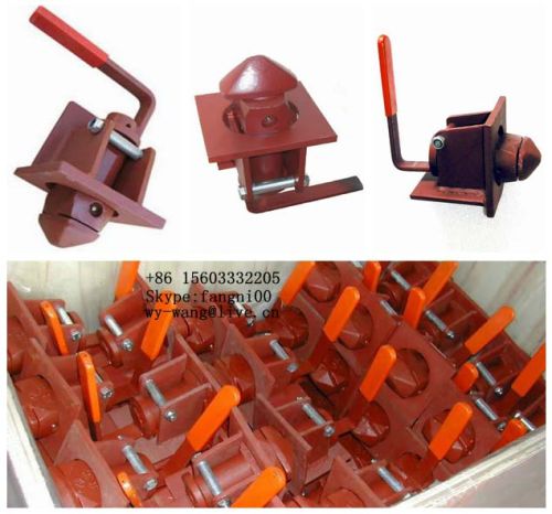 Steel Trailer Container Twist Corner Lock Stander