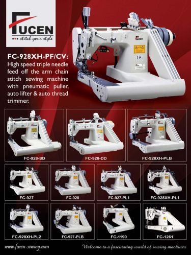 Feed Off Arm Chain Stitch Sewing Machine
