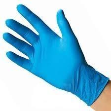 Nitrile Exam Gloves, Color : Lavender Blue