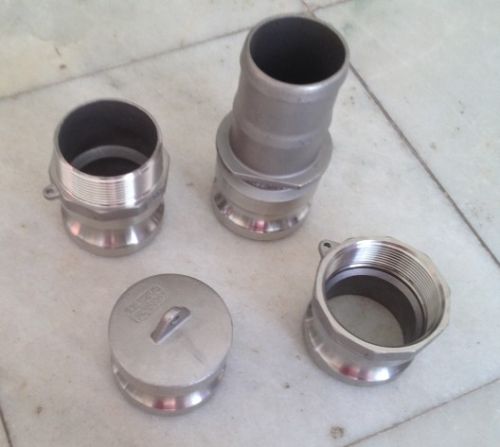 Stainless Steel Cam & Groove Couplings, Brand Name : Zhibo