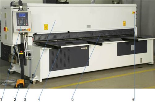 Hydraulic Swing Beam Shear, Brand Name : Acuz