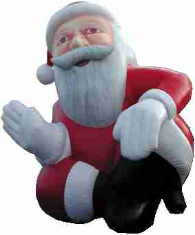 Inflatable Christmas Santa Claus