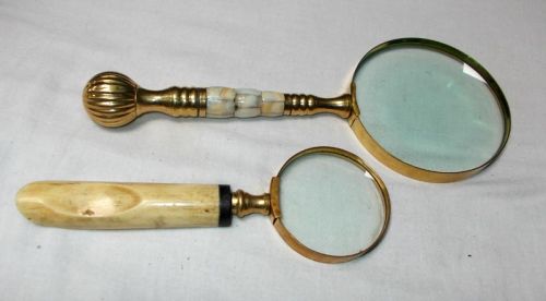 Brass Magnifying Glasses