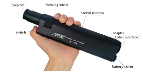 Handheld Fiber Optic Microscope, Brand Name : huayu