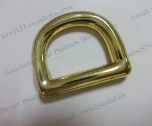 Zinc Alloy D Ring For Handbags custom