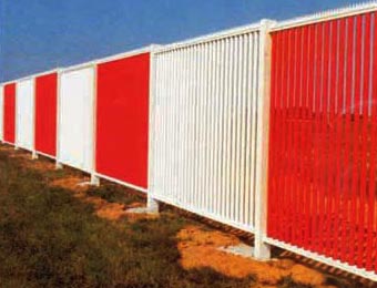 Polished FRP Fencings, For Indusrties, Roads, Stadiums, Feature : Anti Dust