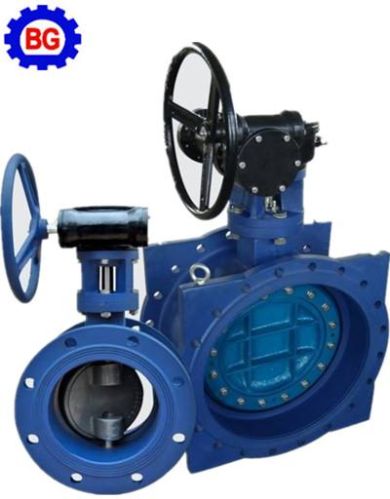 Double Flanged Butterfly Valve, Brand Name : BG