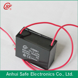 Cbb61 Fan Capacitor, Brand Name : SaiFu / CSF