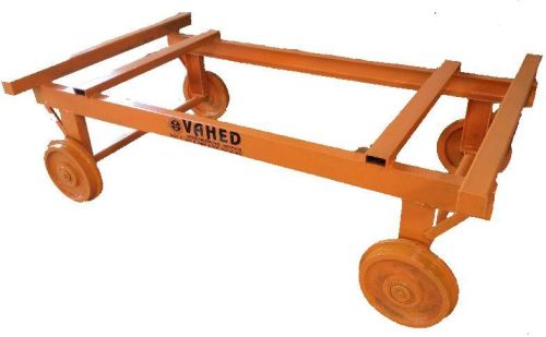 Sqers Mild Steel RCC Cement Pipe Trolley, For Construction, Certification : Vahed Engineering