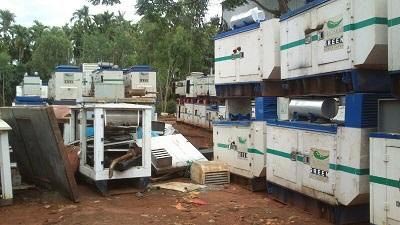 Diesel Generator Set Scrap