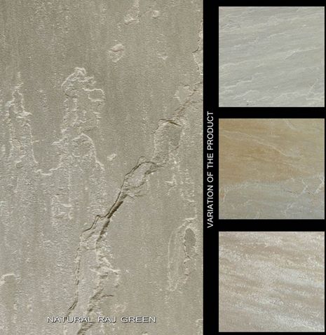 Natural Raj Green Sandstone Slabs