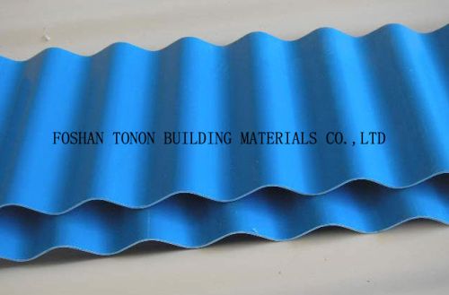 Blue PVC Corrugated Sheet