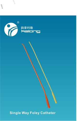Single Way Foley Catheter Without Balloon, Brand Name : KeLong