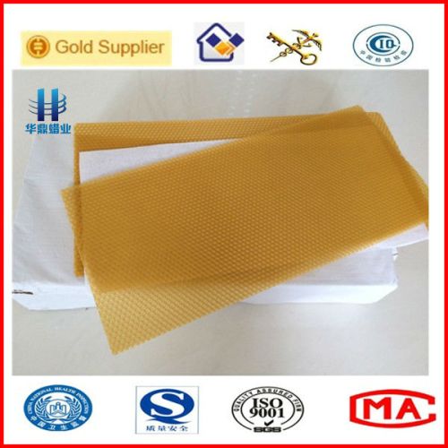 Supply Wholesale Beeswax Comb Foundation Sheet, Brand Name : Huading