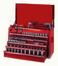 Steel Industrial Tool Kits, Color : Red