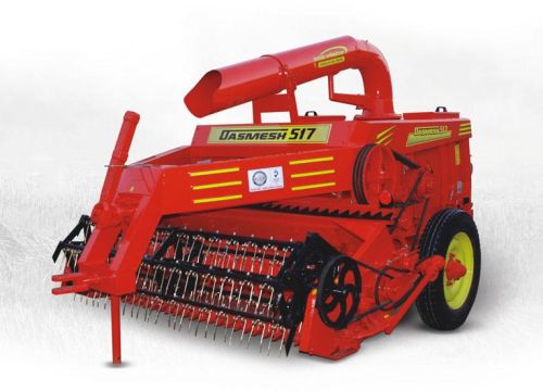 Diesel Semi Automatic Dasmesh Straw Reaper, For Agriculture Use