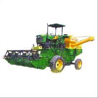 Tractor Mounted Combine Harvester