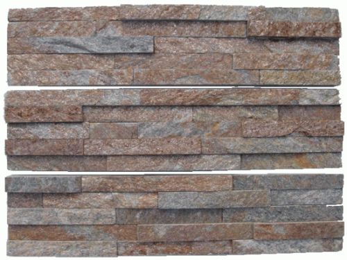 Natural Cultured Stone Veneer Golden Rust