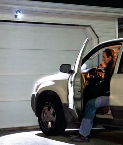 Wireless Motion Sensor LED Spotlight With Remote