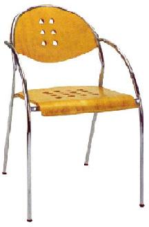 Polished Plain Cafeteria Chairs, Style : Modern