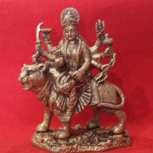 Brass Durga Statue