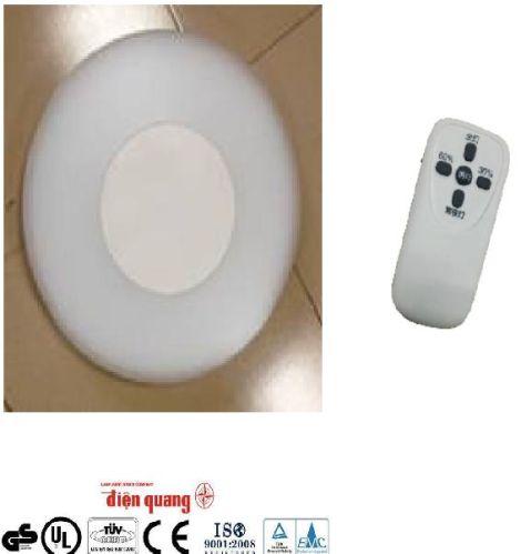 LED Ceiling Light Remote Control, Brand Name : Dien Quang Lamp