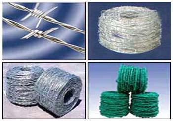 Barbed Wire, Length : 100 Feet