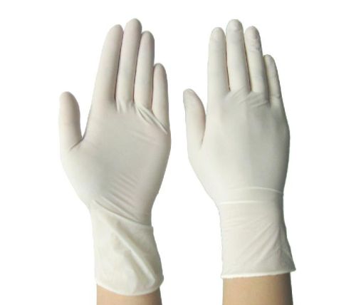 Disposable Latex Gloves, For Beauty Salon, Cleaning, Examination, Food Service, Light Industry, Size : M